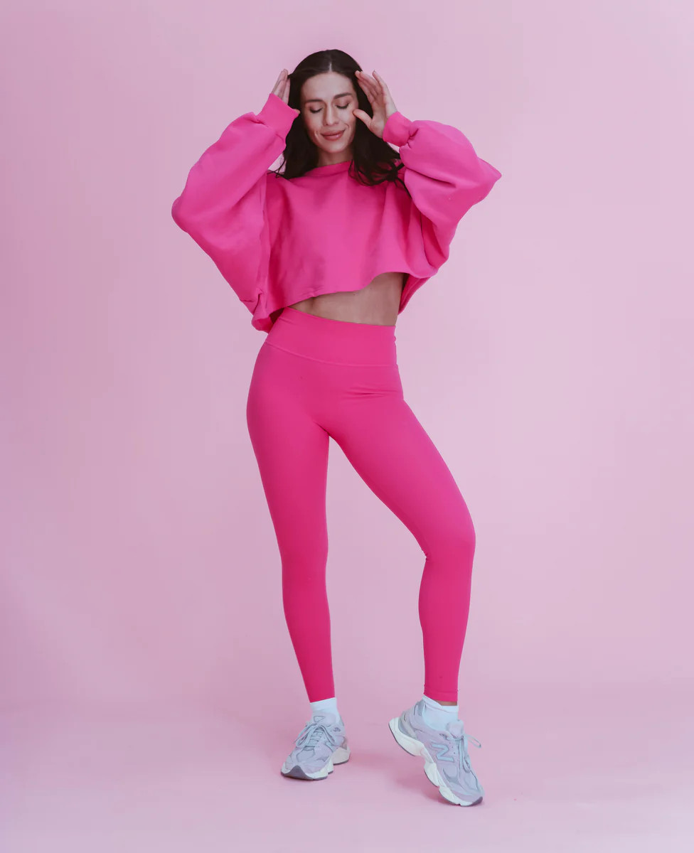 Sport Luxe NFS Basic Legging - Pink Panther | Cara Loren Active