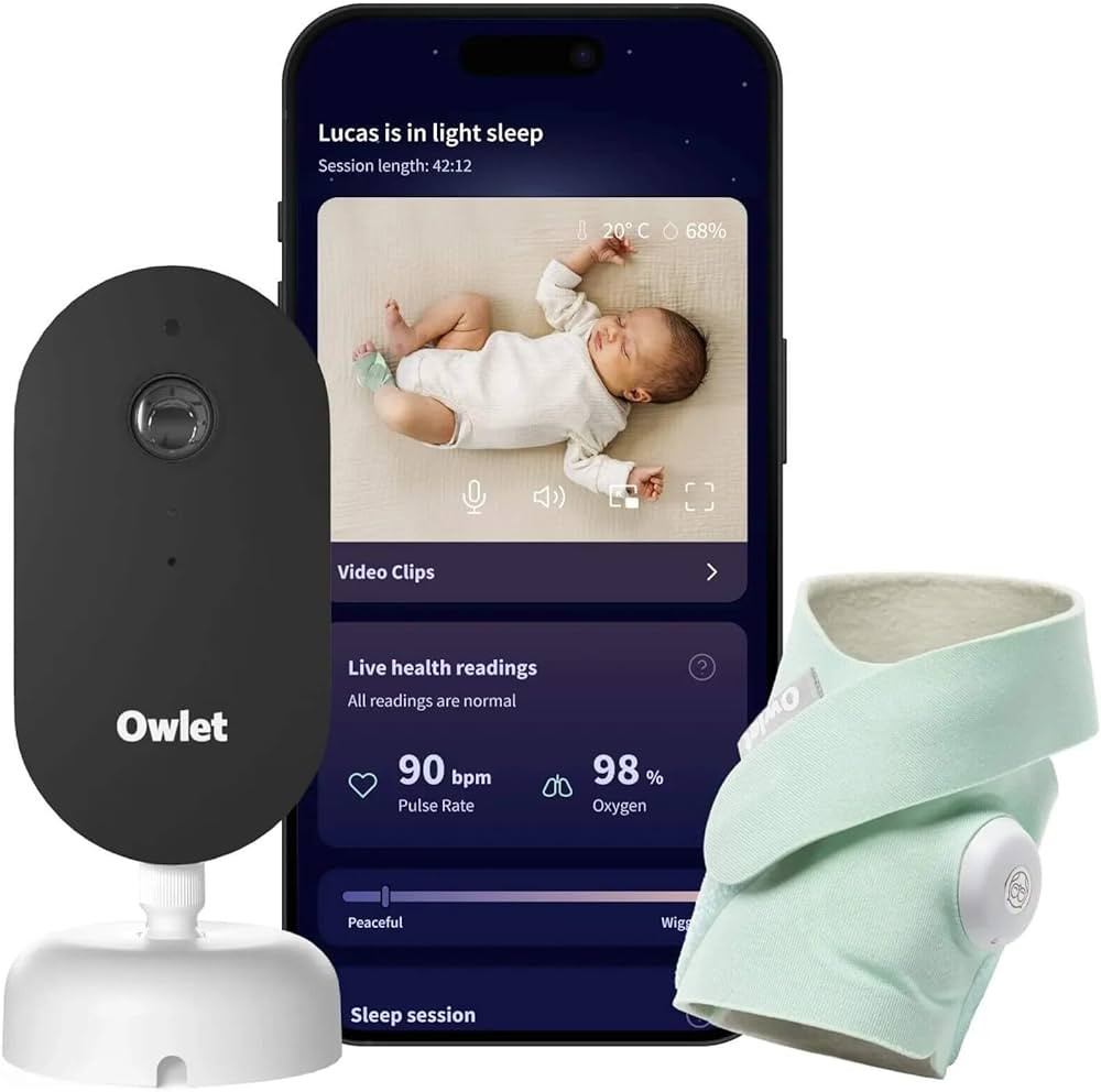 Owlet Dream Duo (3rd Gen) \u2013 Medically-Certified Smart Baby Monitor with Sock & HD Video Cam,... | Amazon (UK)