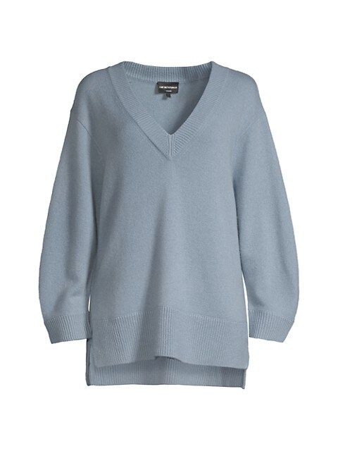 Relaxed Cashmere V-Neck Sweater | Saks Fifth Avenue