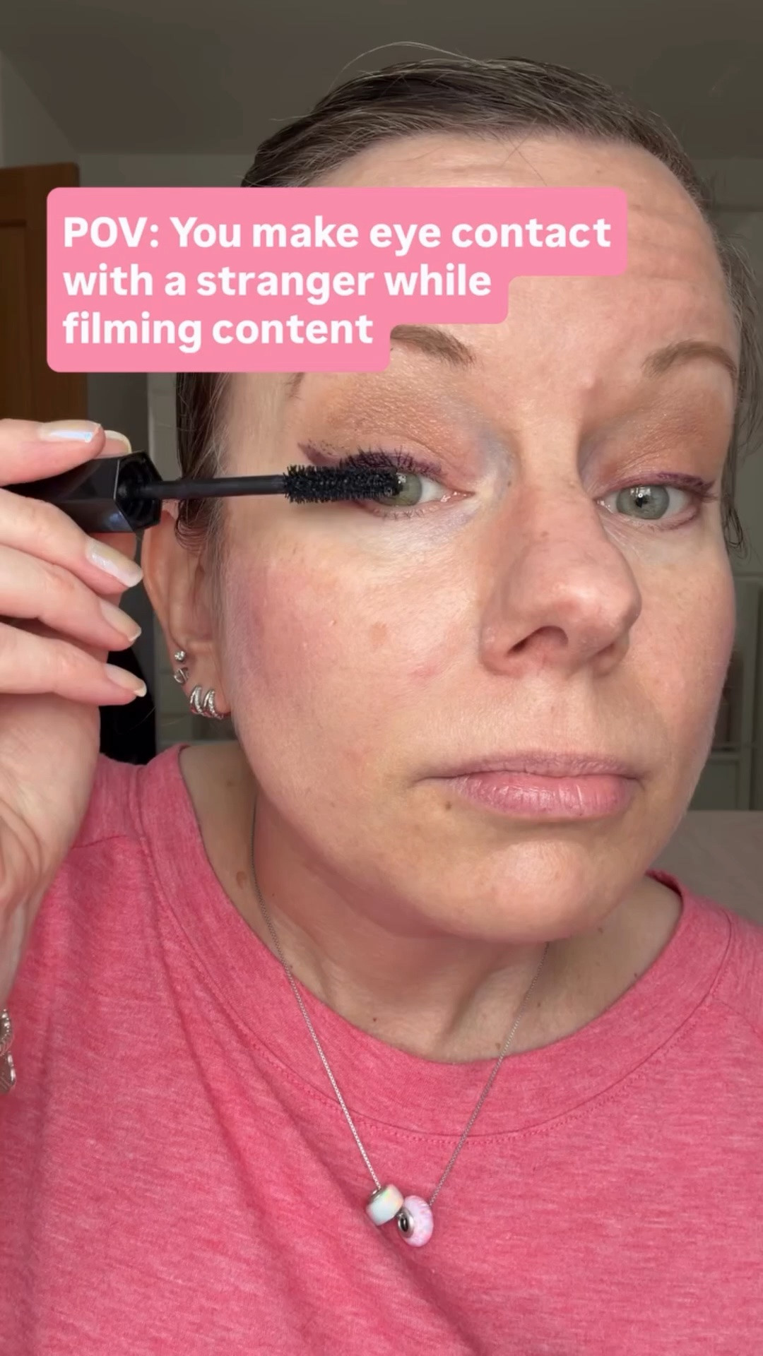 POV: You make eye contact with a stranger while filming content

That 1 second of eye contact was very awkward 😕 

★ all makeup @fentybeauty  
★ all skincare @fentyskin 
@Sephora @Sephora UK 
#ad #fentybeauty #makeupapplication #dontlook #makeupover40

#LTKuk #LTKbeauty #LTKgiftguide