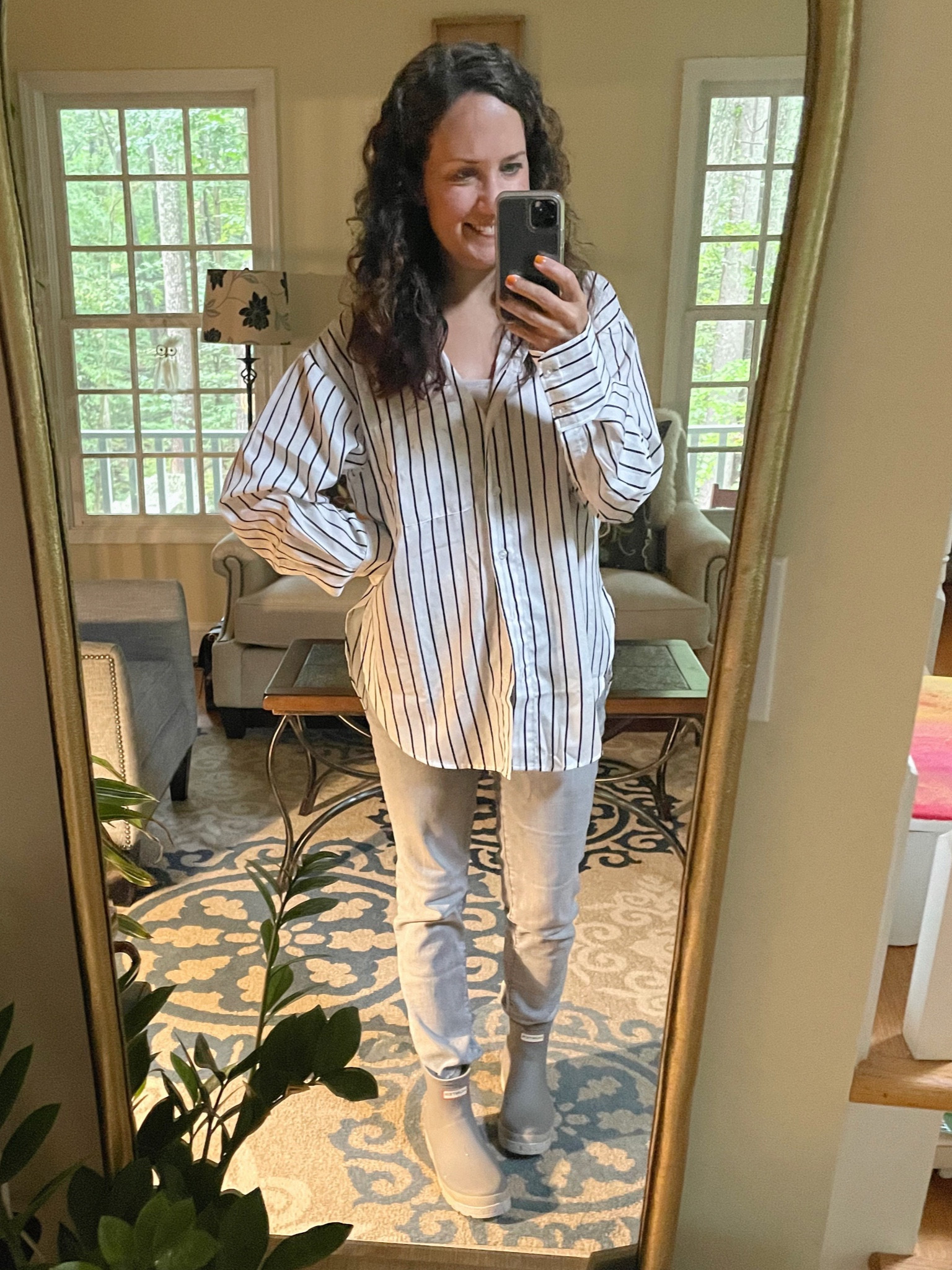 Today’s rainy day outfit 

#LTKshoecrush #LTKover40 #LTKSeasonal