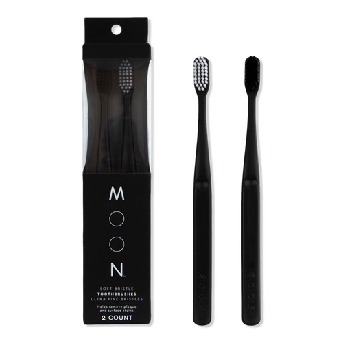Soft Bristle Black Toothbrush 2 Pack | Ulta