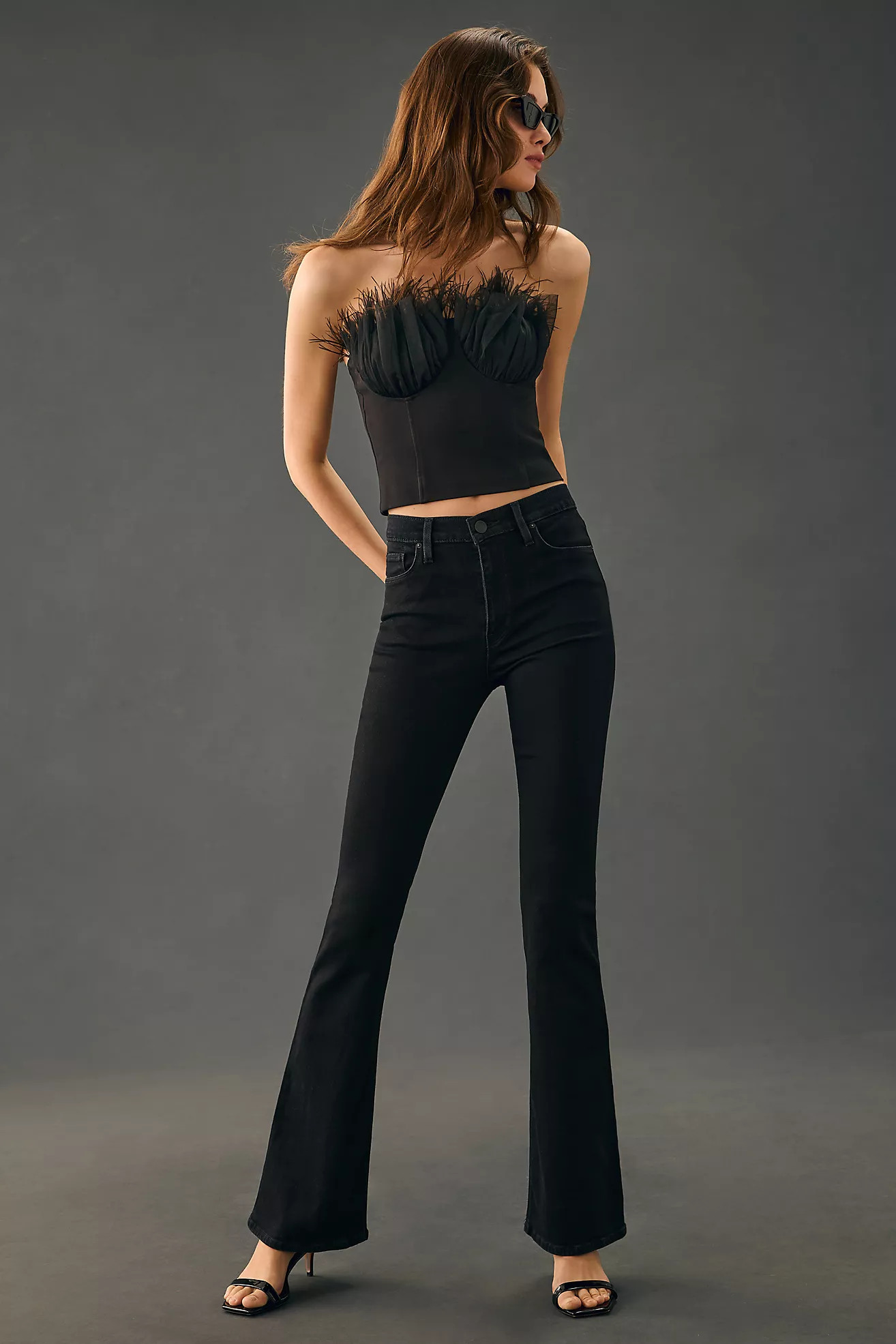 Hudson Barbara High-Rise Bootcut Jeans | Anthropologie (US)