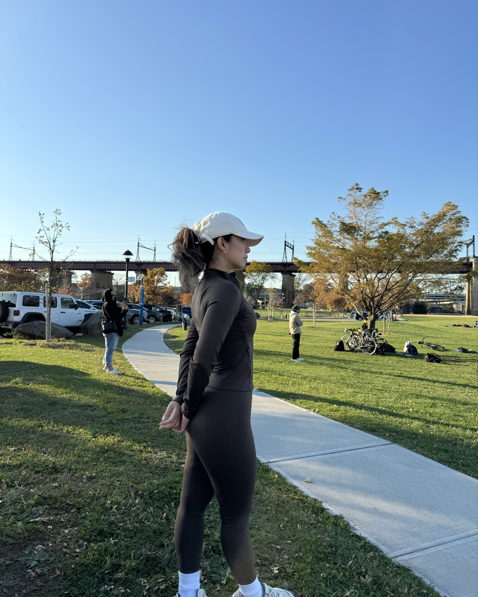 Skims active wear is no joke! Love nike tech and buttery feels all at once. Linked them all below. Other colors and sizes available. 
Referrence: I’m XXS

#LTKPetite #LTKGiftGuide #LTKActive
