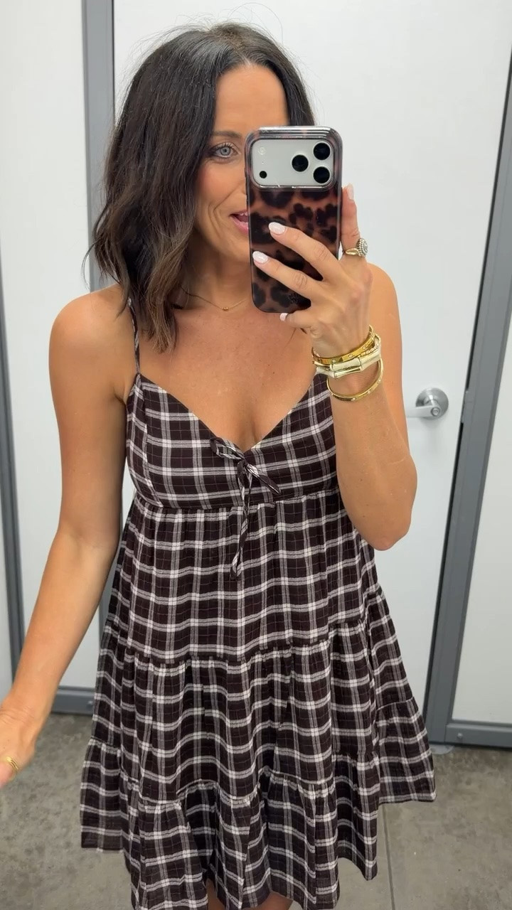 This Walmart dress is giving the cutest fall transition vibes 🤎🍂 the plaid + little bow detail is SO good!

#WalmartFinds #WalmartFashion #WalmartStyle #AffordableFashion #LTKFinds #LTKFashion #FallFashion