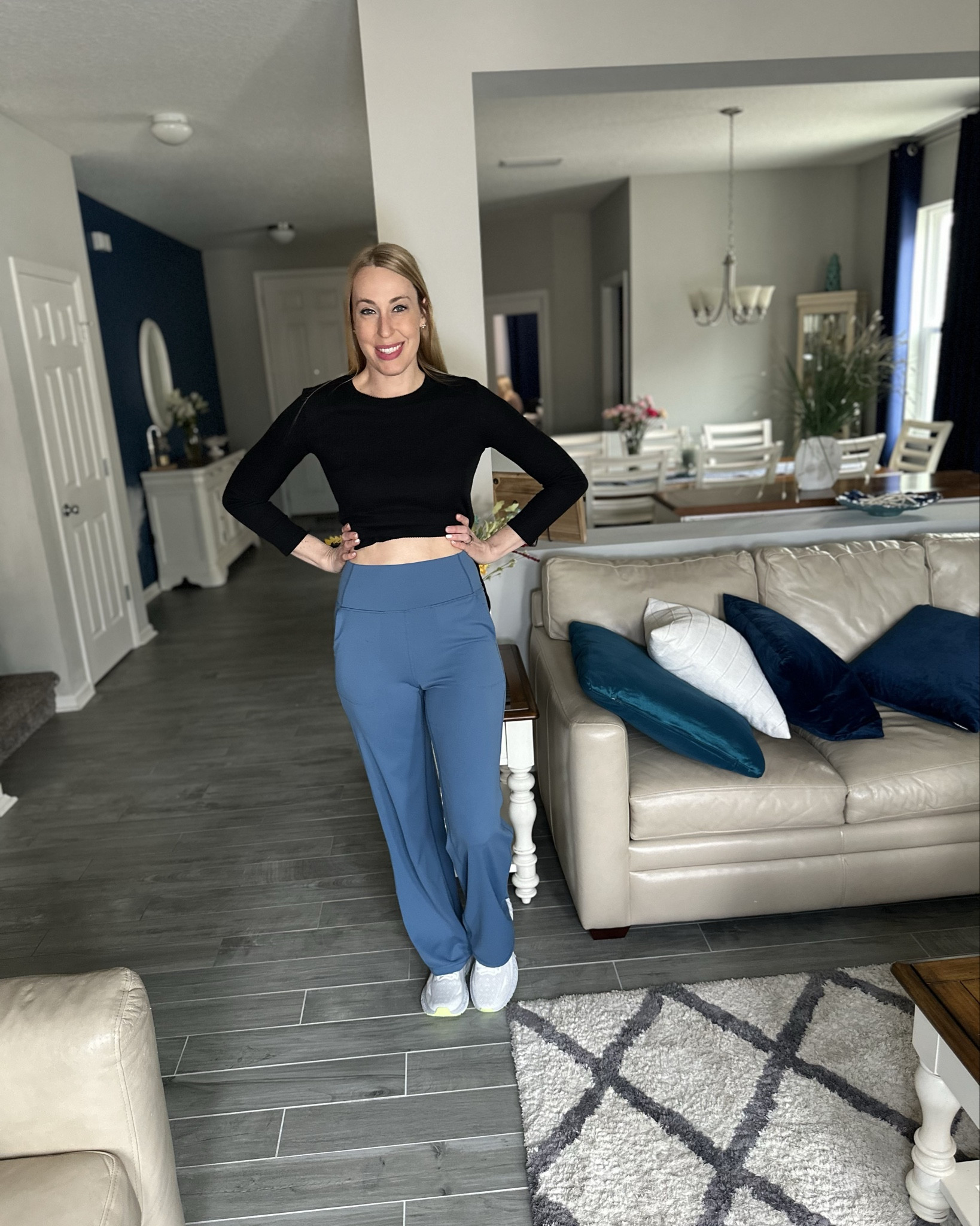 G4 Free wide leg leggings
🩵 these pants are just what I need to get started in my new years goals  
🩵 it is stretchy, comfortable and fits true to size, wearing medium
🩵 I love that there are several inseam choices for the different body heights 

#LTKFindsUnder50 #LTKStyleTip #LTKFindsUnder100