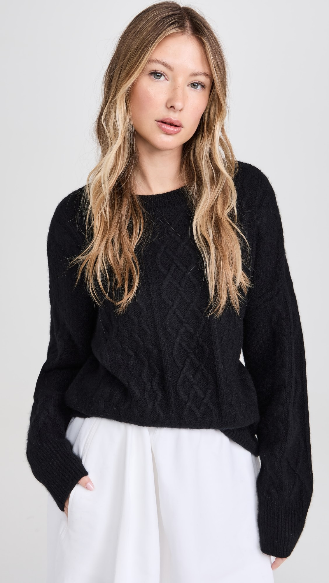 Favorite Daughter The Oversized Cable Sweater | Shopbop | Shopbop