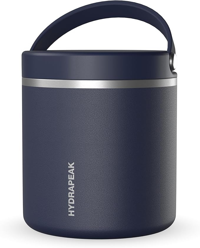Hydrapeak 25oz Stainless Steel Vacuum Insulated Food Jar | for Hot Food and Cold Food, Wide Mouth... | Amazon (US)
