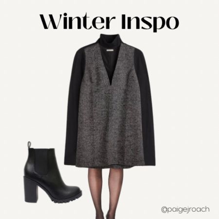 Winter inspiration, winter outfit, midsize winter outfit, cold weather outfit, cute winter outfit, midsize winter outfit, sweater v neck dress, turtleneck dress outfit, lug high heel boot, layered dress outfit, holiday outfit 

#liketkit 

Follow my shop @PaigeRoach on the @shop.LTK app to shop this post and get my exclusive app-only content!

#liketkit #LTKstyletip #LTKSeasonal
@shop.ltk
https://liketk.it/3XeE9