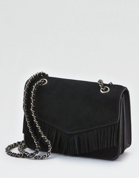 AE Fringe Mini Crossbody Bag | American Eagle Outfitters (US & CA)