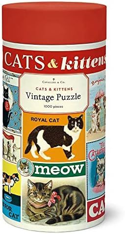 Cavallini 1000 Piece Puzzle Cats Kittens | Amazon (US)