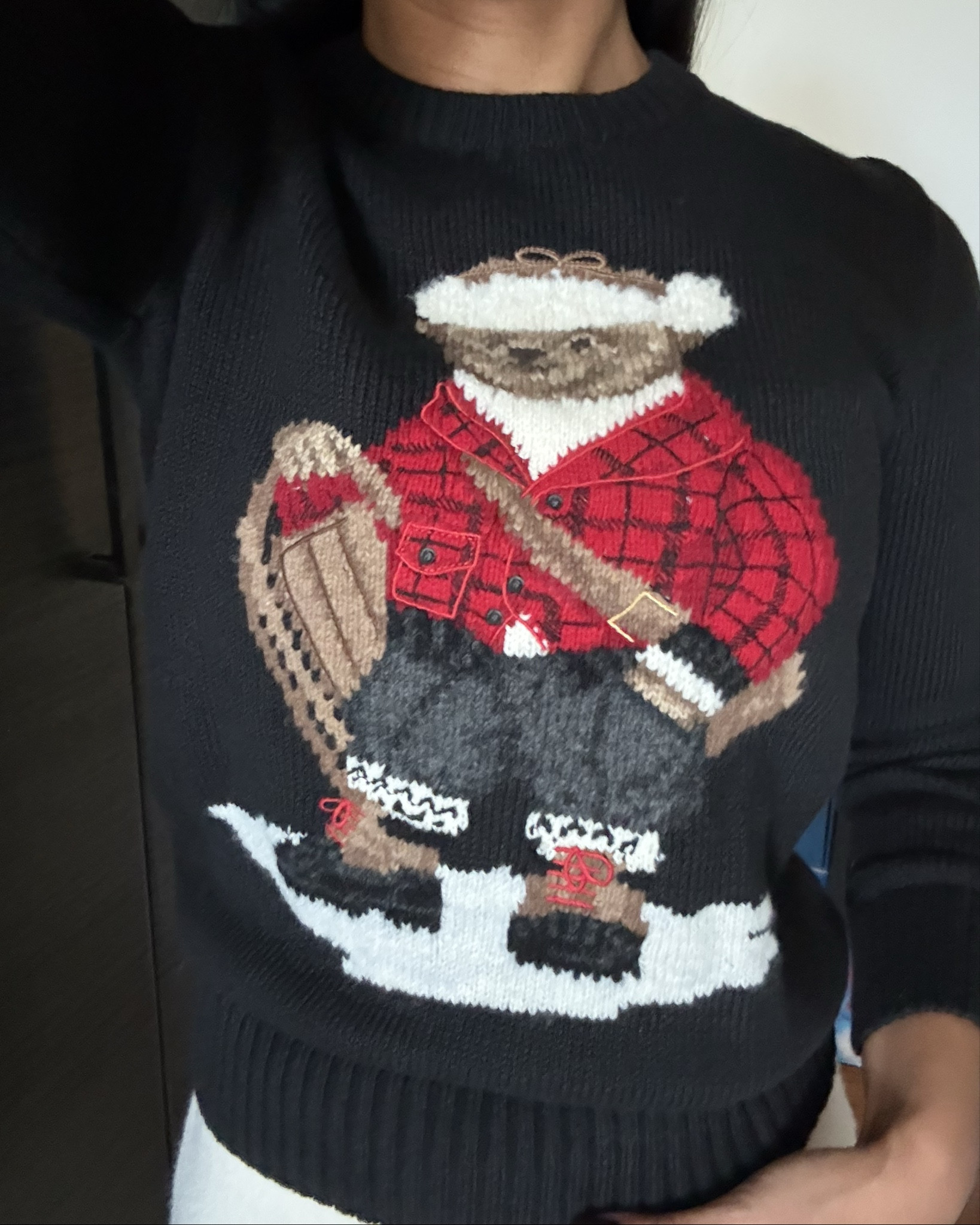 love the ralph lauren polo bear sweater ! 🌲🎅🏽🤶🏽

#LTKHoliday #LTKSeasonal