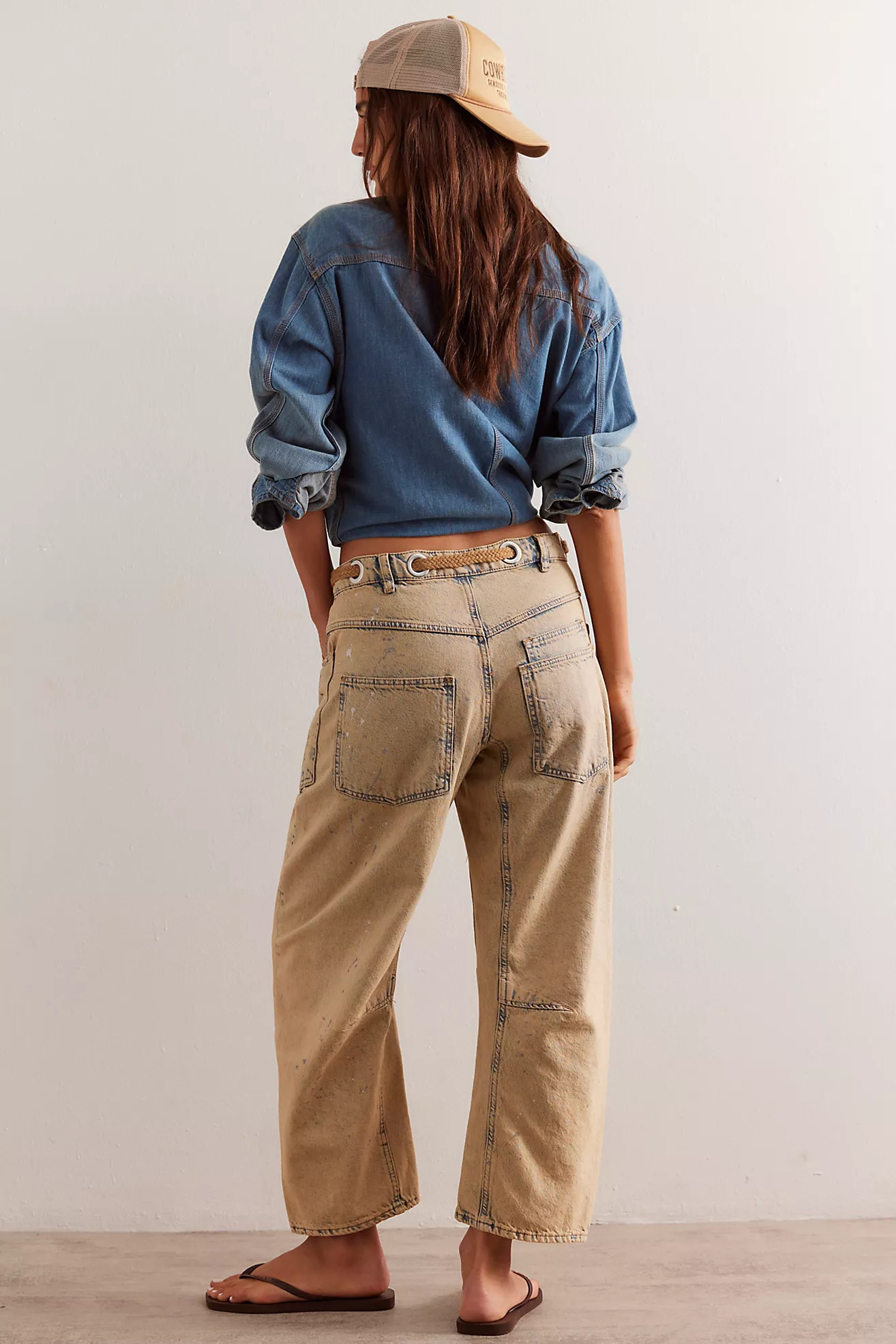 We The Free Moxie Pull-On Barrel Jeans | Free People (Global - UK&FR Excluded)