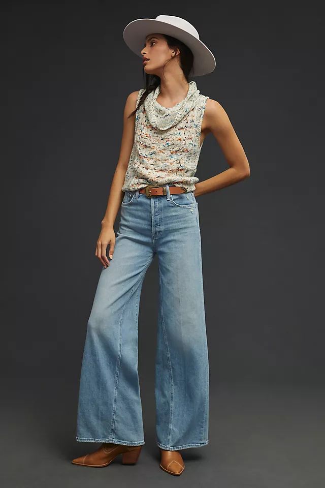 MOTHER The Enchanter High-Rise Wide-Leg Jeans | Anthropologie (US)