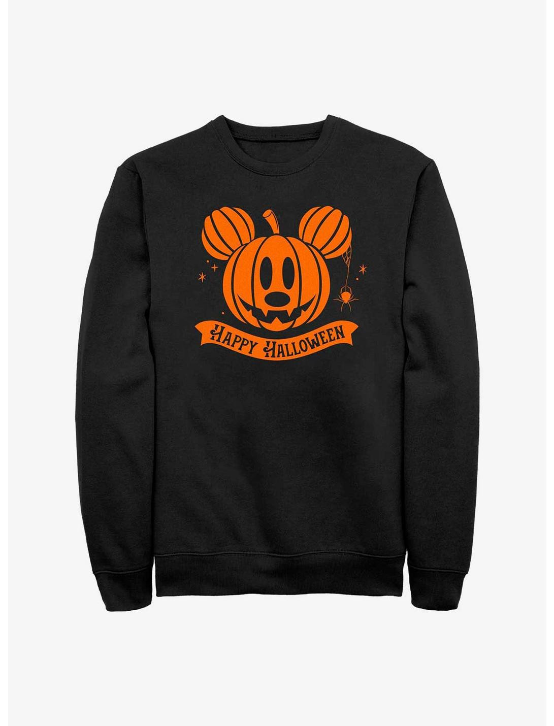 Disney Mickey Mouse Pumpkin Head Sweatshirt | Hot Topic