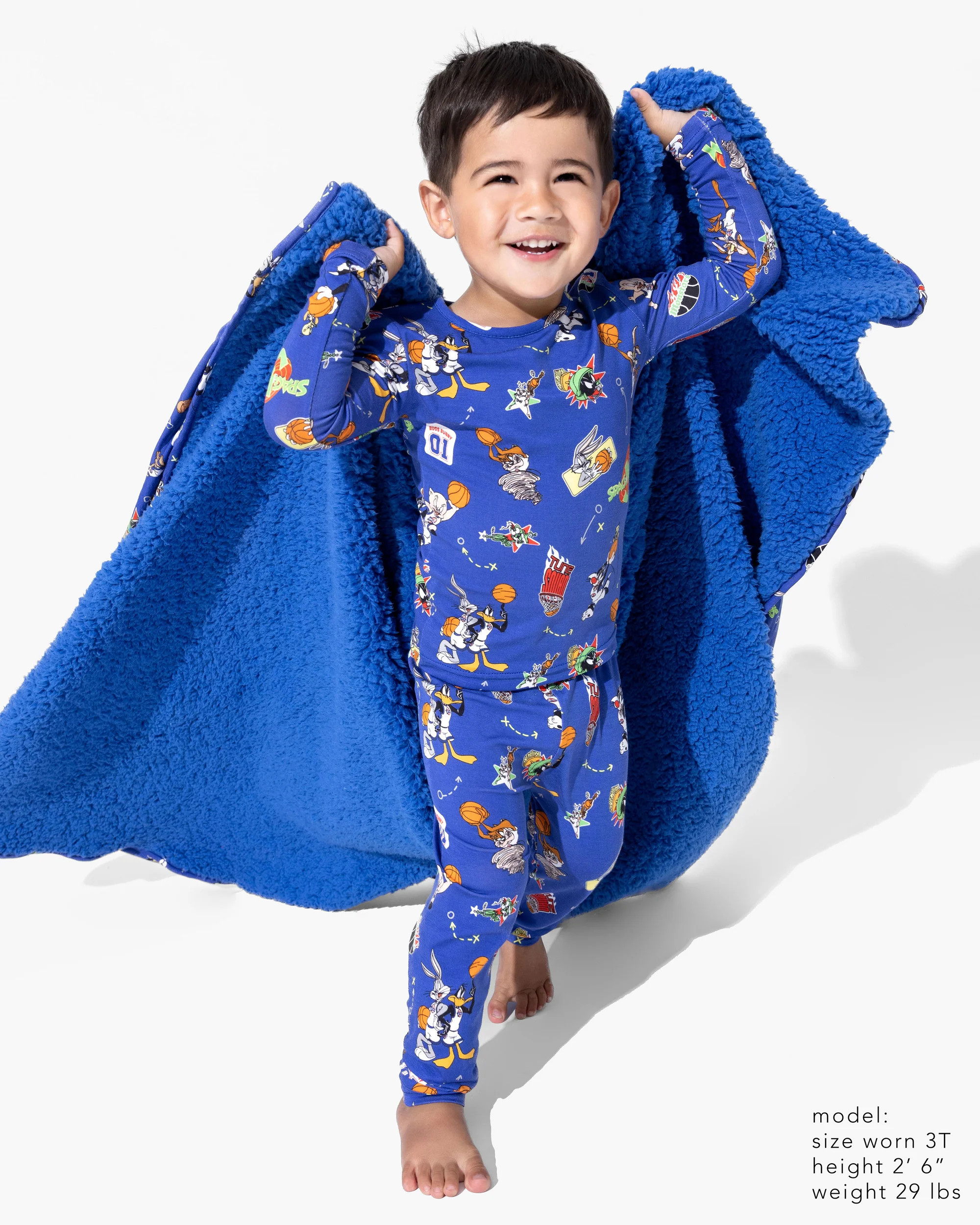 Space Jam Bamboo Kids Pajamas | Bellabu Bear