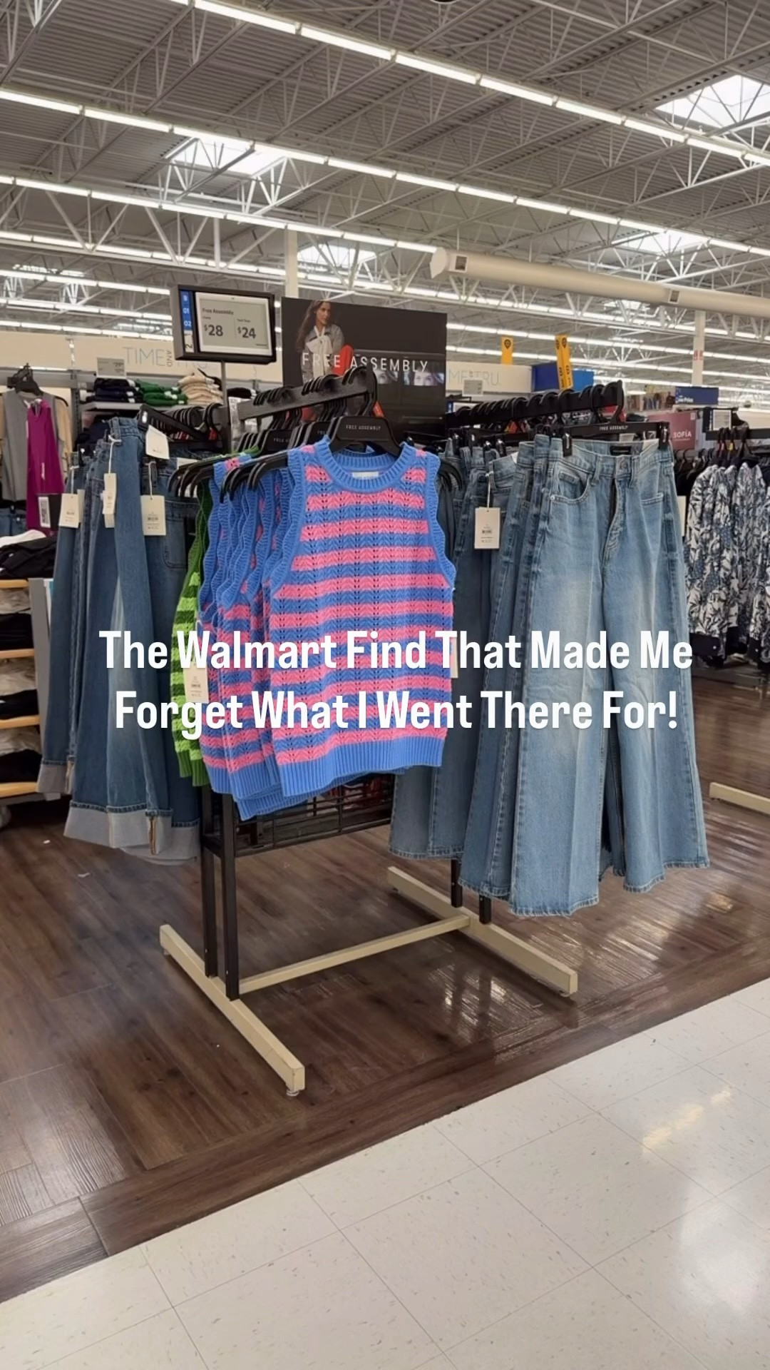 The find that made me say “what did I come in here for?!” 

Blue + pink + giving designer vibes without the designer price tag 💙🩷✨

This Walmart knit tank looks SO much more expensive than it is—and the quality + feel?! 👏🏼 Perfect with jeans, shorts, or dressed up for an elevated everyday look.

✨ Affordable fashion
✨ Walmart fashion finds
✨ Walmart new arrivals
✨ Elevated basics

⬇️⬇️⬇️
Tank medium
Jeans size 4

#LTKootd #LTKmomlife #LTKSeasonal