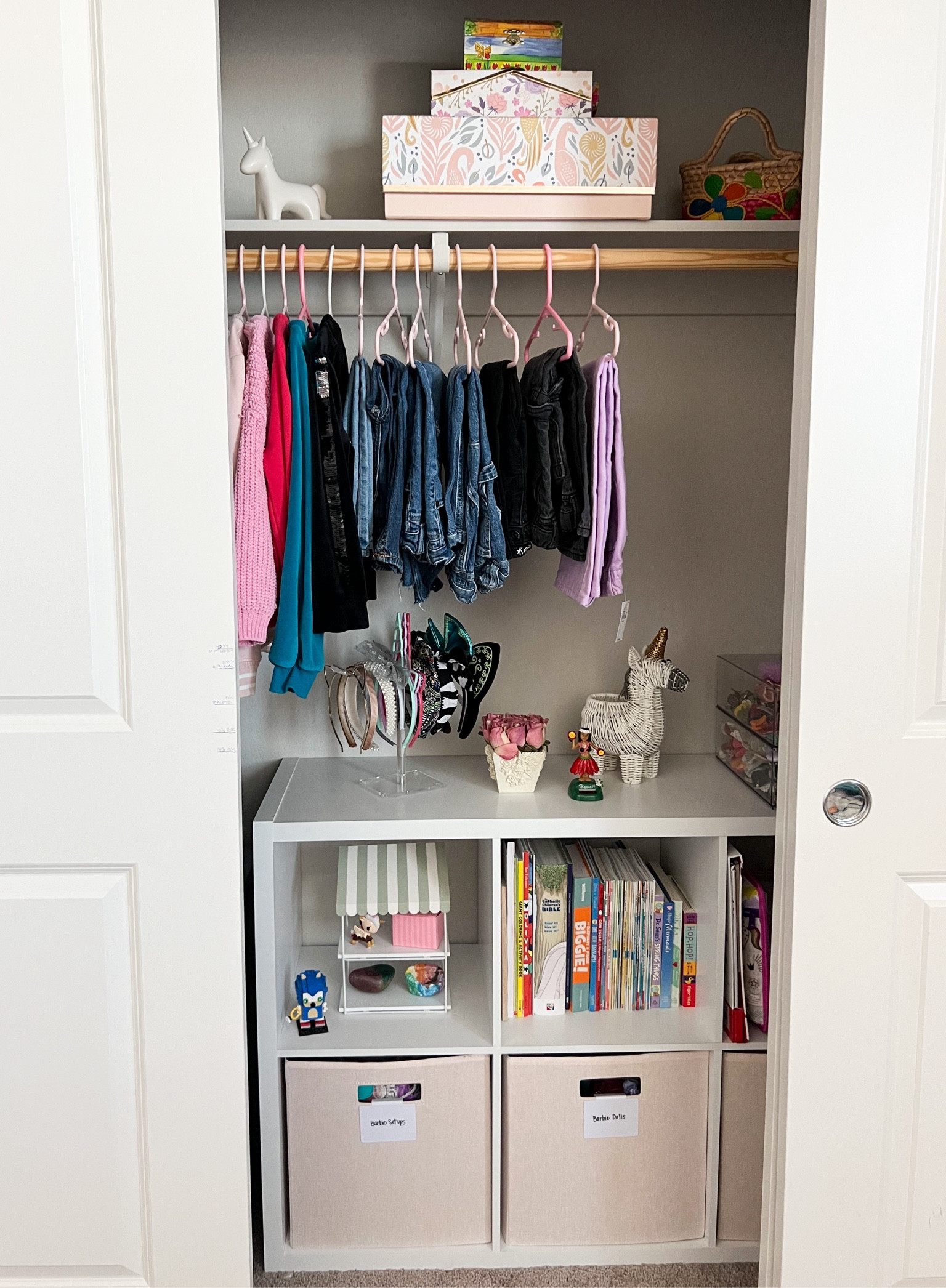 Little girl closet organization 

Organization, storage organizer, organized home

#LTKBacktoSchool #LTKHome