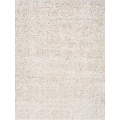 Nourison 3'11"x5'11" Modern Shag Abstract Woven Area Rug Ivory/Beige | Target