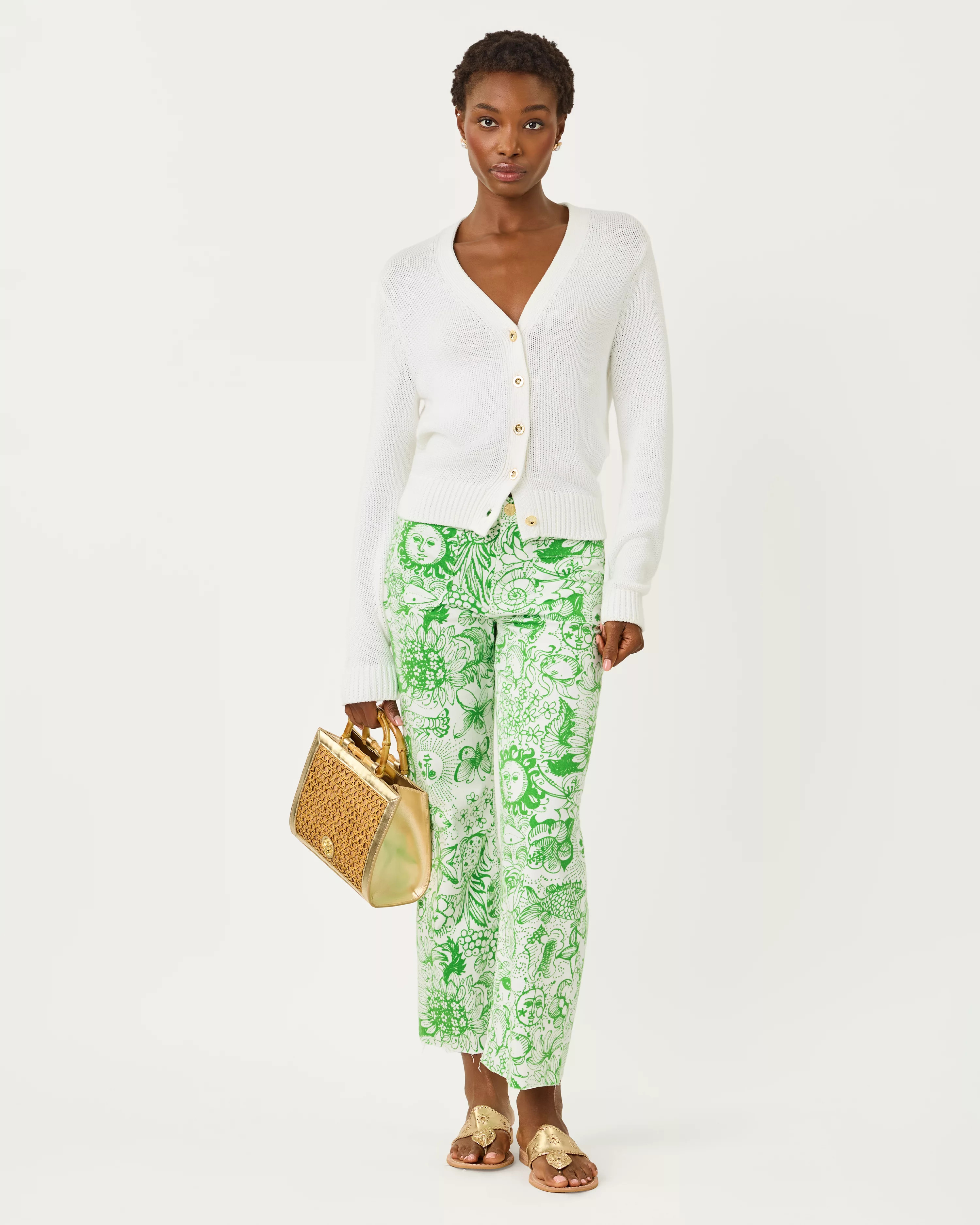 27" Harleen High Rise Crop Jean | Lilly Pulitzer