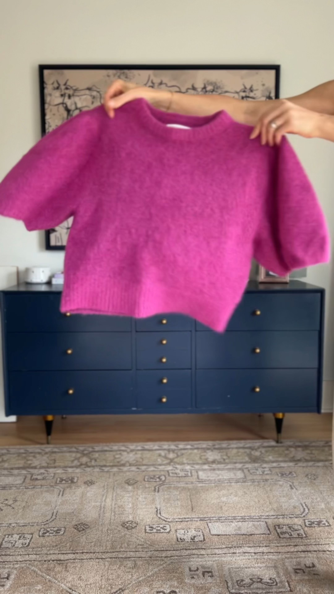 Easy outfit idea for winter with colorful top 

#LTKdayinmylife #LTKgrwm #LTKHoliday