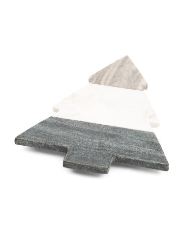 14x11 Marble Tree Serving Board With Non-slip Feet | Kitchen & Dining Room | Marshalls | Marshalls