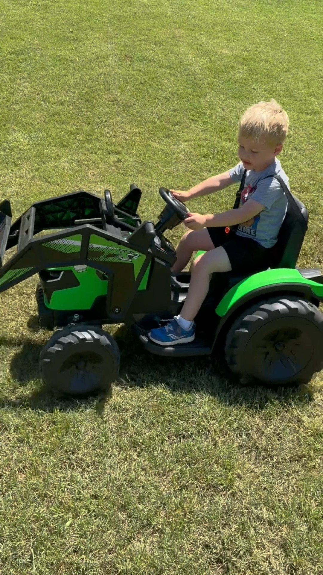 Yall! Meet my kids new big green tractor. We moved to the country and have wanted something like this for the kids for awhile! This was on major sale so we pulled the trigger and the only thing we don’t like is how much the kids want to be on it, we’ve barely been able to go inside!

I also have a discount code for you to use for 15% off!   DANIELLE15D

Y’all will have so much fun on these trucks!

#LTKKids #LTKSaleAlert #LTKFamily