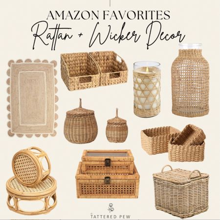 Shop there wicker and rattan essentials from Amazon! 

Wicker and rattan home decor, rattan basket, woven decor, woven rug, wicker vase  

#LTKFind #LTKhome #LTKstyletip