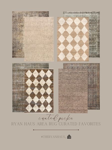 Some of my all time favorite rugs! I have owned all of these and had them all styled in our homes. I love the quality, the pattern and the texture of each. Such great rugs, and all top sellers at a point! 

#LTKstyletip #LTKhome