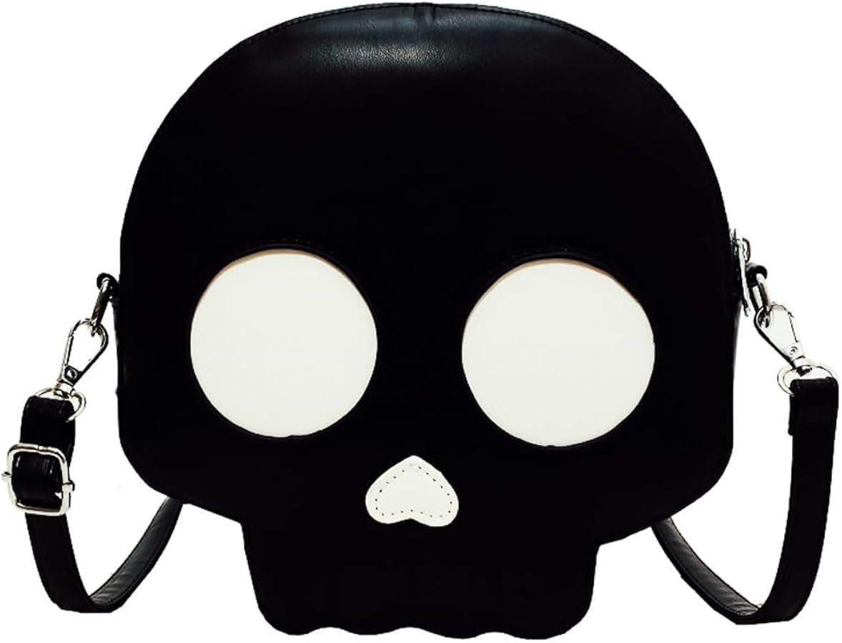 Halloween Bag Cute Skeleton Skull Ghostface Spooky Purses Horror Crossbody Bag Shoulder Bags | Amazon (US)