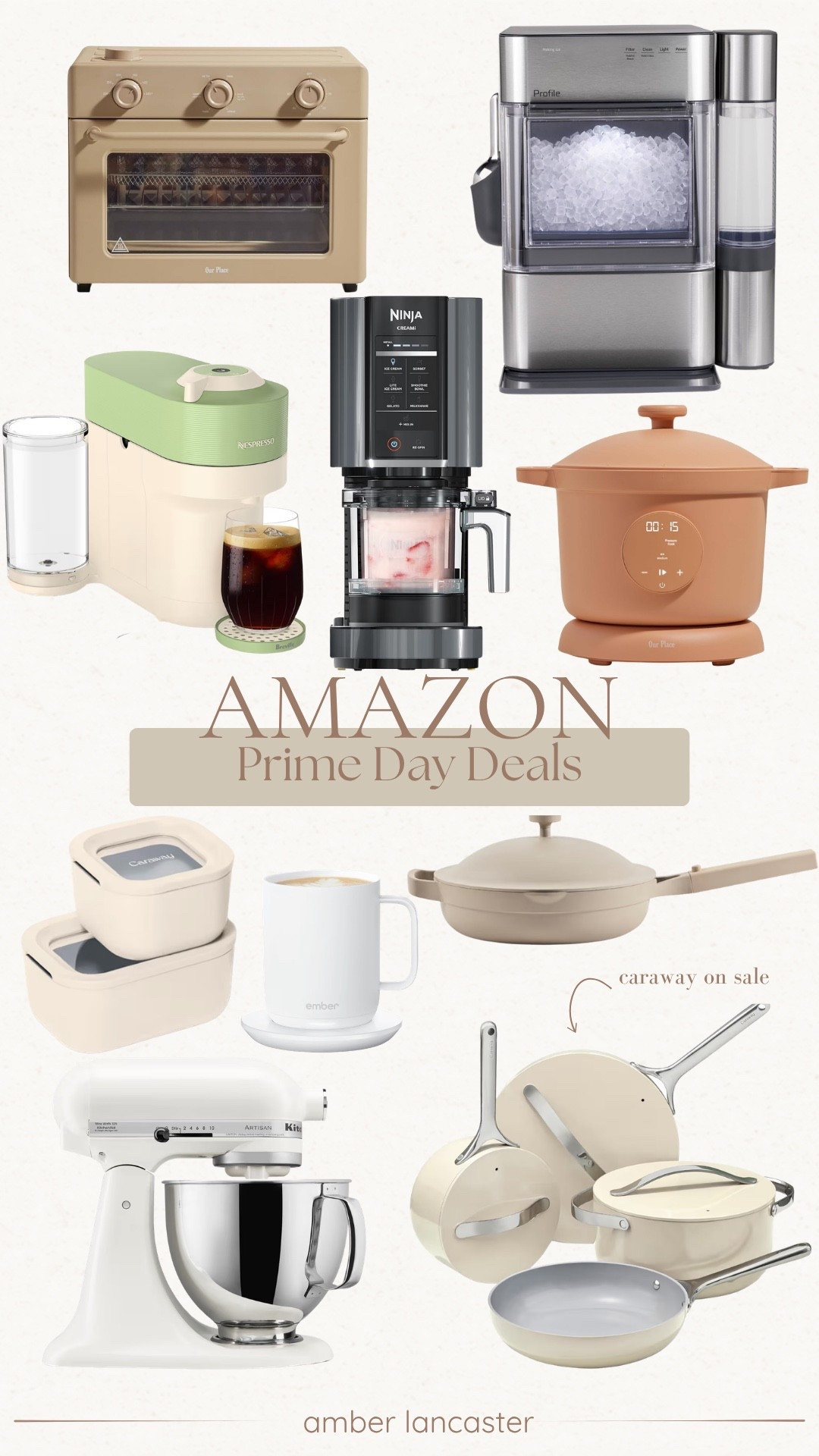 Amazon Prime Day Deals!! | 
amazon, amazon prime day deals, amazon prime day, prime day deals, prime day sale, amazon sale, amazon prime day sale, prime day 2026, amazon home deals, amazon home, amazon kitchen deals, prime day kitchen deals, kitchen prime day deals, caraway, kitchen, our place, our place wonder oven, ember mug, kitchen aid, ninja creami, nugget ice maker, nespresso, slow cooker.

#LTKHome #LTKSaleAlert #LTKfoodie