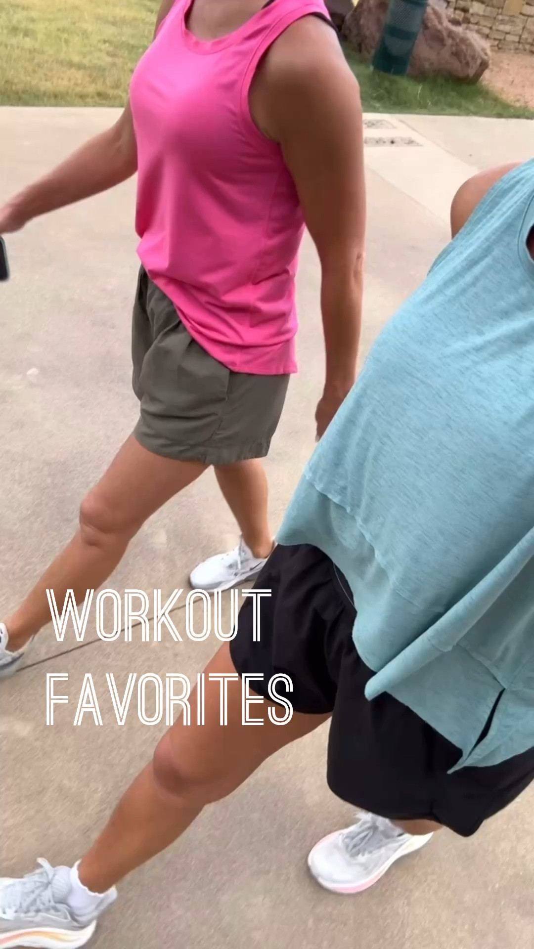Love a good walk. 
Some of our favorite athletic pieces. 
XS in tanks & shorts 
FP Movement. Athleta. Alo