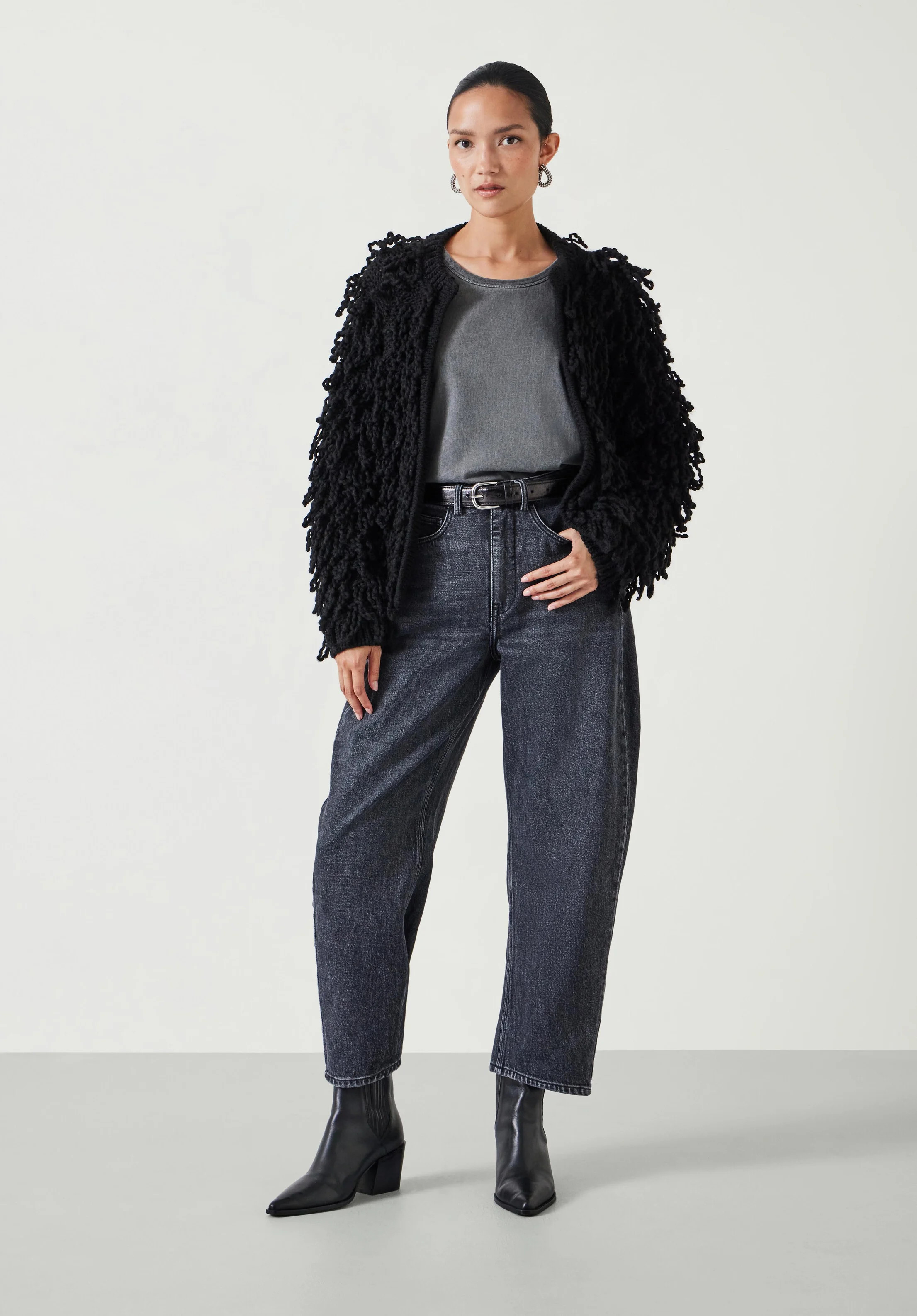 Leah Loop Edge To Edge Cardigan | Hush UK