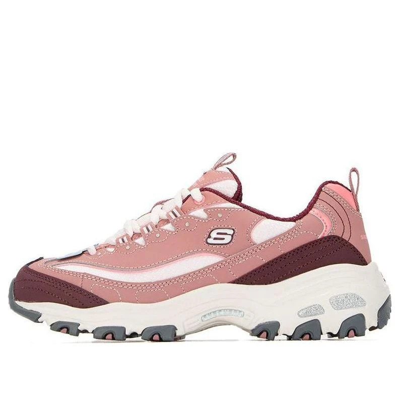 (WMNS) Skechers D Lites Shoes 'Pink Red' 13143-DKRS | KICKS CREW