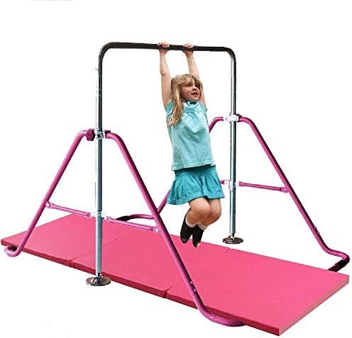 Kids Jungle Children Monkey Bar Gymnastics Athletic Expandable Kip Balance Bars Junior Training P... | Amazon (US)