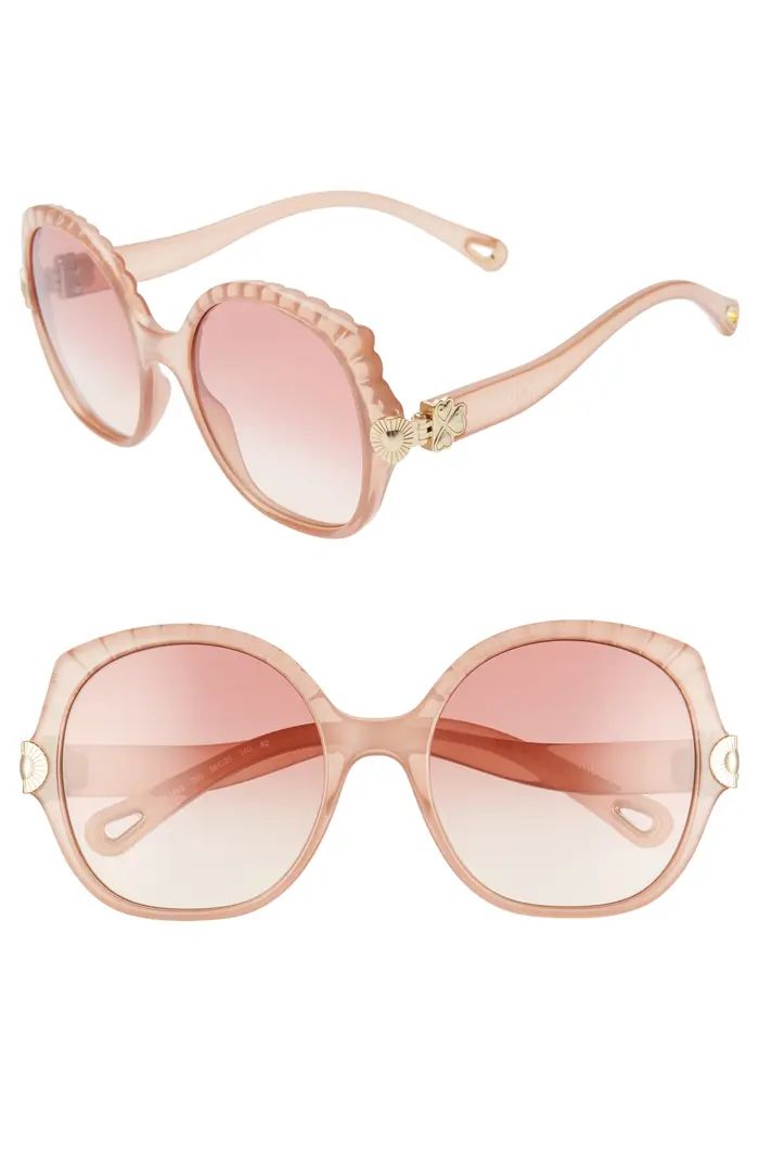 ́ Vera 56mm Seashell Shape Sunglasses | Nordstrom Rack
