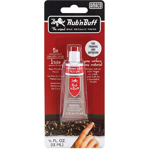 Amaco Rub 'n Buff Metallic Finishes Copper 1/2 oz. Tube | Walmart (US)