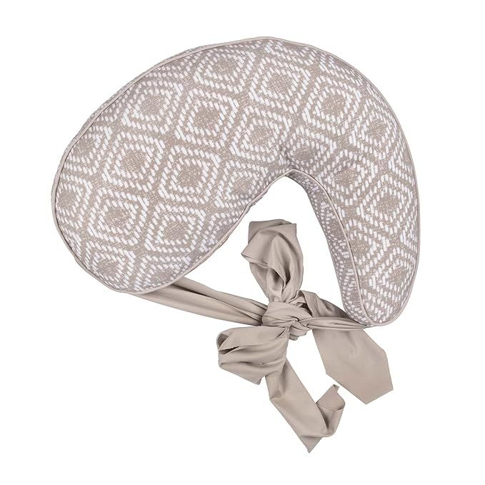 Boppy Anywhere Nursing Pillow Support, Latte Rattan with Stretch Belt that Stores Small, Breastfe... | Amazon (US)