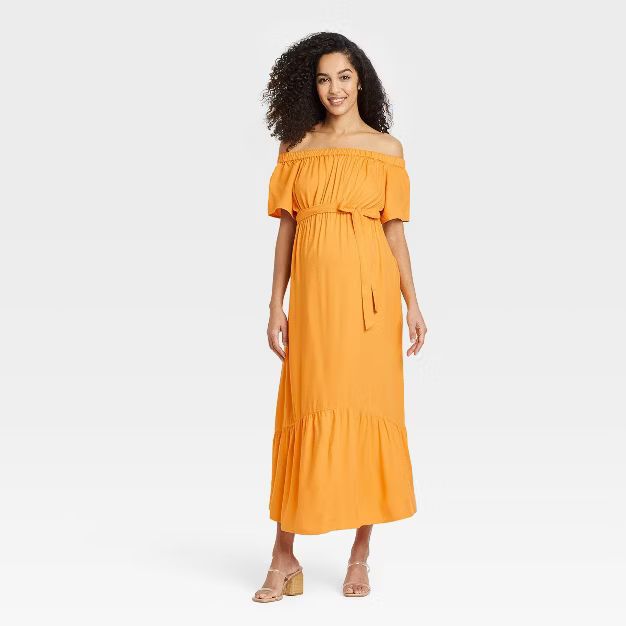 Elbow Sleeve Maternity Dress - Isabel Maternity by Ingrid & Isabel™ | Target