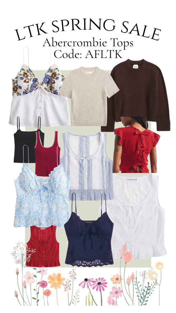 The LTK Spring Sale is here and you can save big on these gems from Abercrombie!! Use code: AFLTK at checkout! 

 #LTKSpringSale #LTKootd #LTKSaleAlert