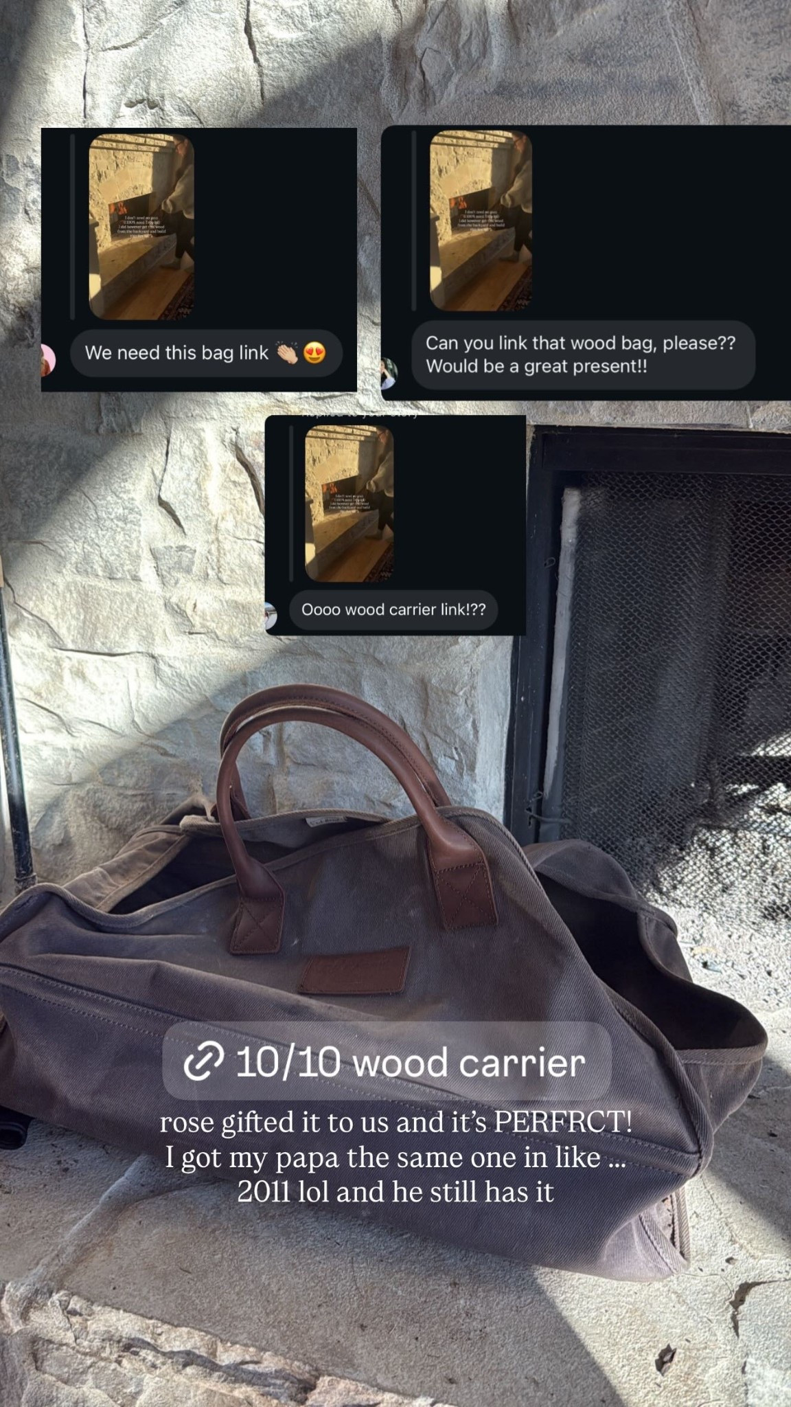 rose gifted it to us and it’s PERFRCT! I got my papa the same one in like ….. 2011 lol and he still has it