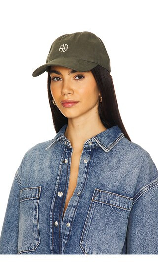 Jeremy Baseball Cap in Dark Olive | Revolve Clothing (Global)