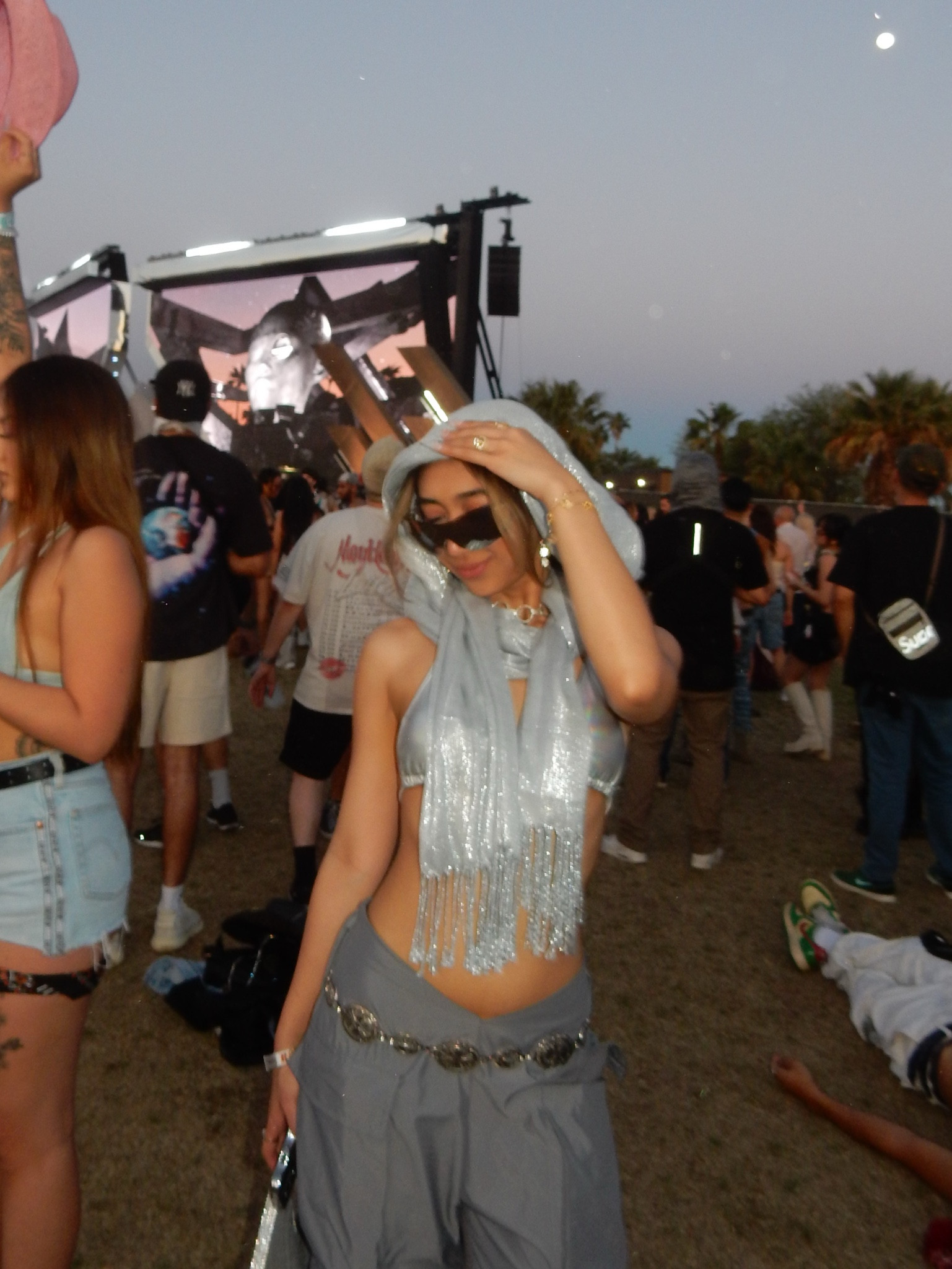Coachella Festival Outfit Inspiration Y2K Style Silver Chrome Rave Fit Tips

#LTKNYFW #LTKStyleTip