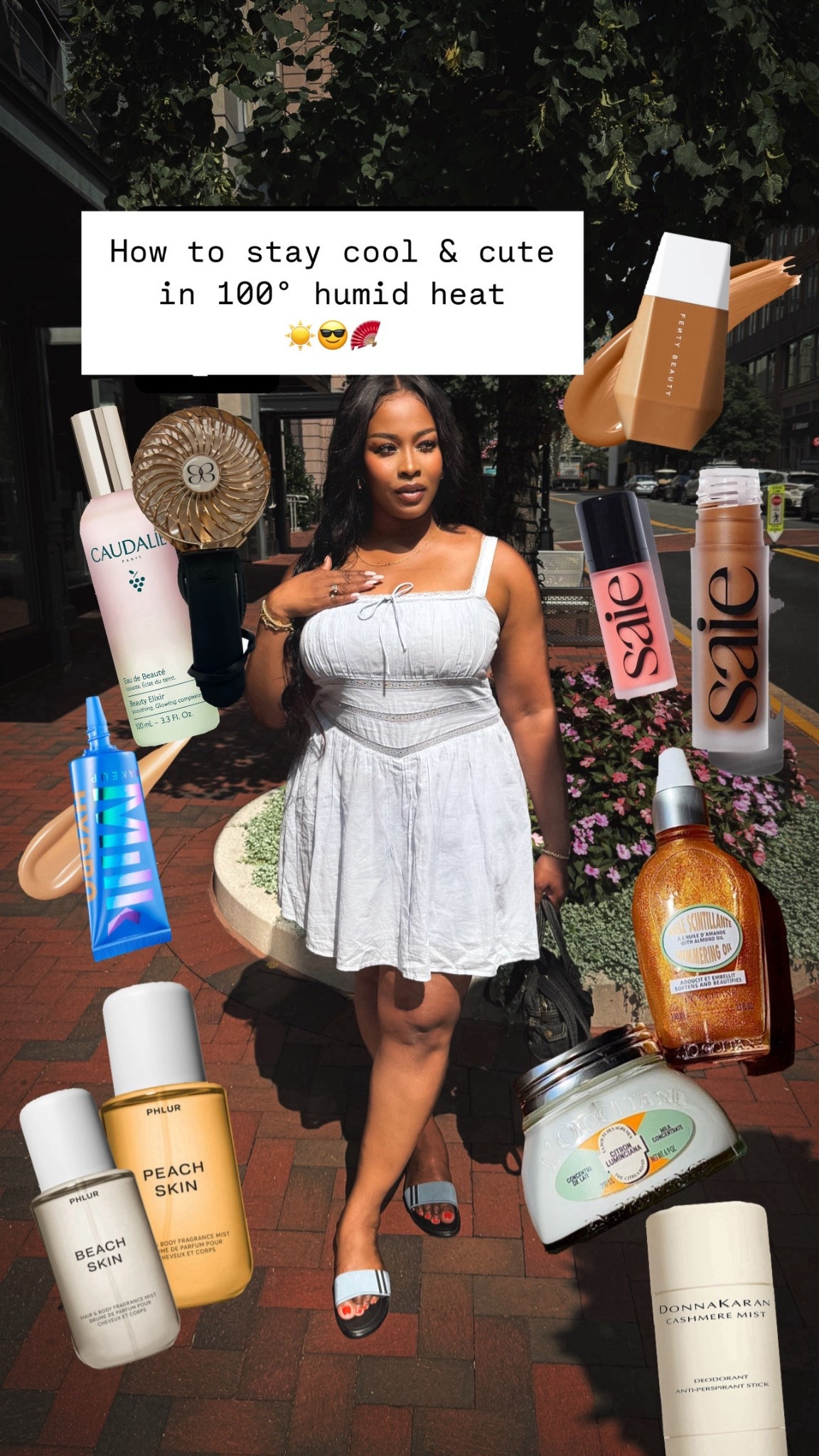100° Hot Girl Summer fo?
I've got the must-have summer haul to keep you glowing, fresh, and melt-proof-all with the best summer sale picks
As a beauty pro who knows humid climates, I'm sharing my favorite sweat-proof makeup, long-lasting body mists, and heat-resistant skincare staples-all on sale now. From budget-friendly to luxe, everything's linked in my LTK shop:
Sweat-proof picks for that no-melt makeup look
3 Light & luxe scents (hello heavenly body mists!)
+ Summer glow skin care, minus the heat overload
Tap the link in bio to shop today's top summer sale finds
' Don't miss out! #LTK
#SummerSale #HotGirlSummer #BeautyFavourites


#LTKBeauty #LTKSummerEdit #LTKStyleTip