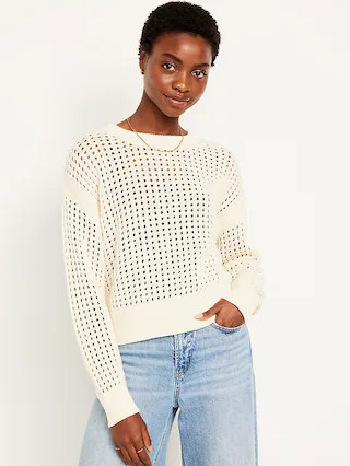 Open-Stitch Sweater | Old Navy (US)