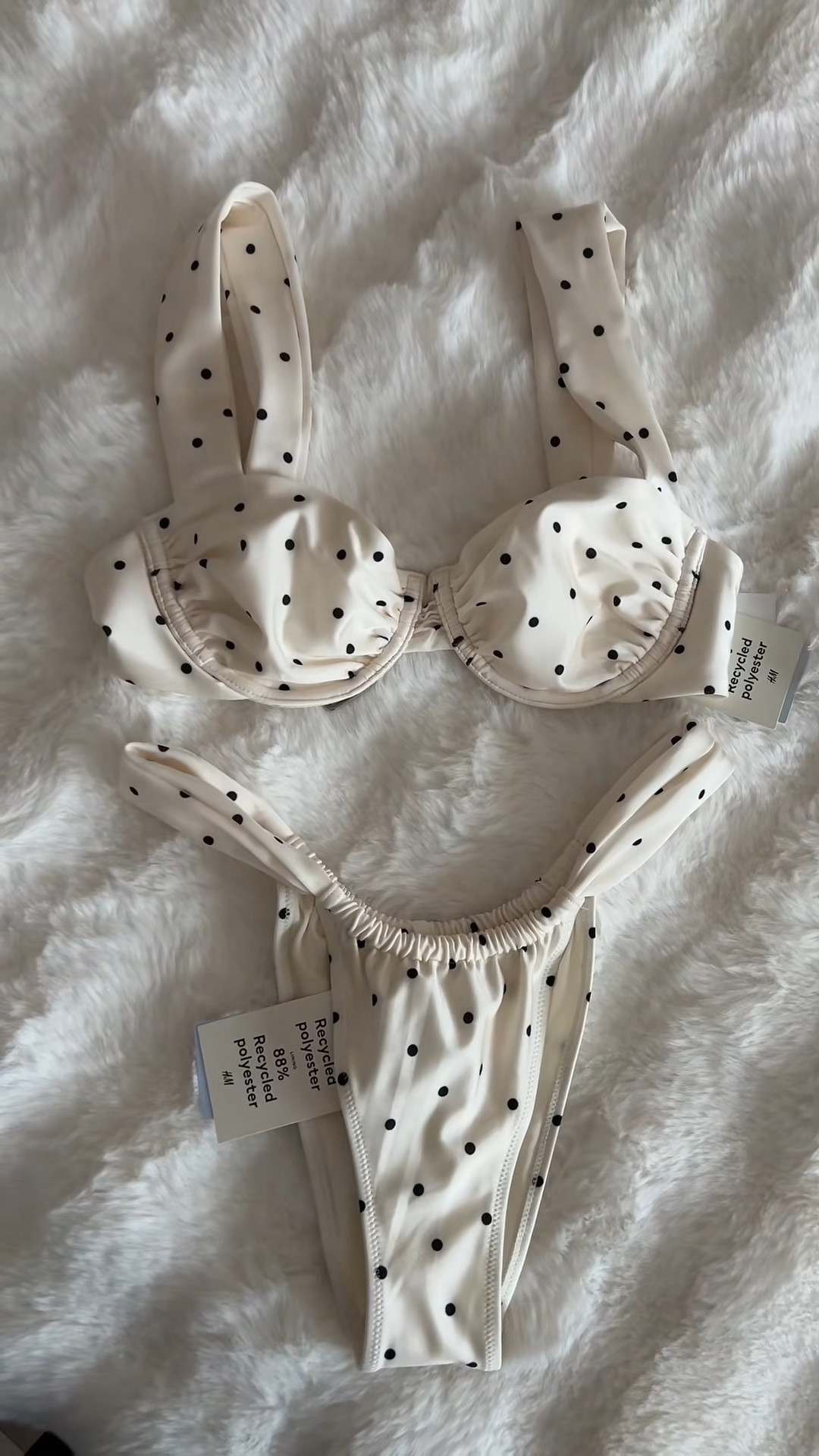 Cutest polka bikini summer set🙊

#LTKunboxing #LTKspring #LTKuk