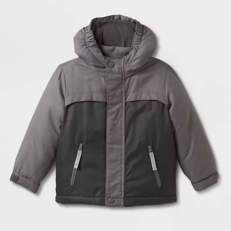 Toddler Long Sleeve 3-in-1 Jacket - Cat & Jack™ Gray | Target
