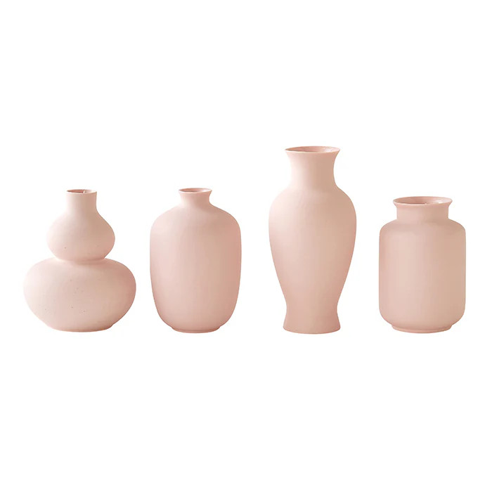 Mini Double Rounded Vase Blush | Caitlin Wilson Design