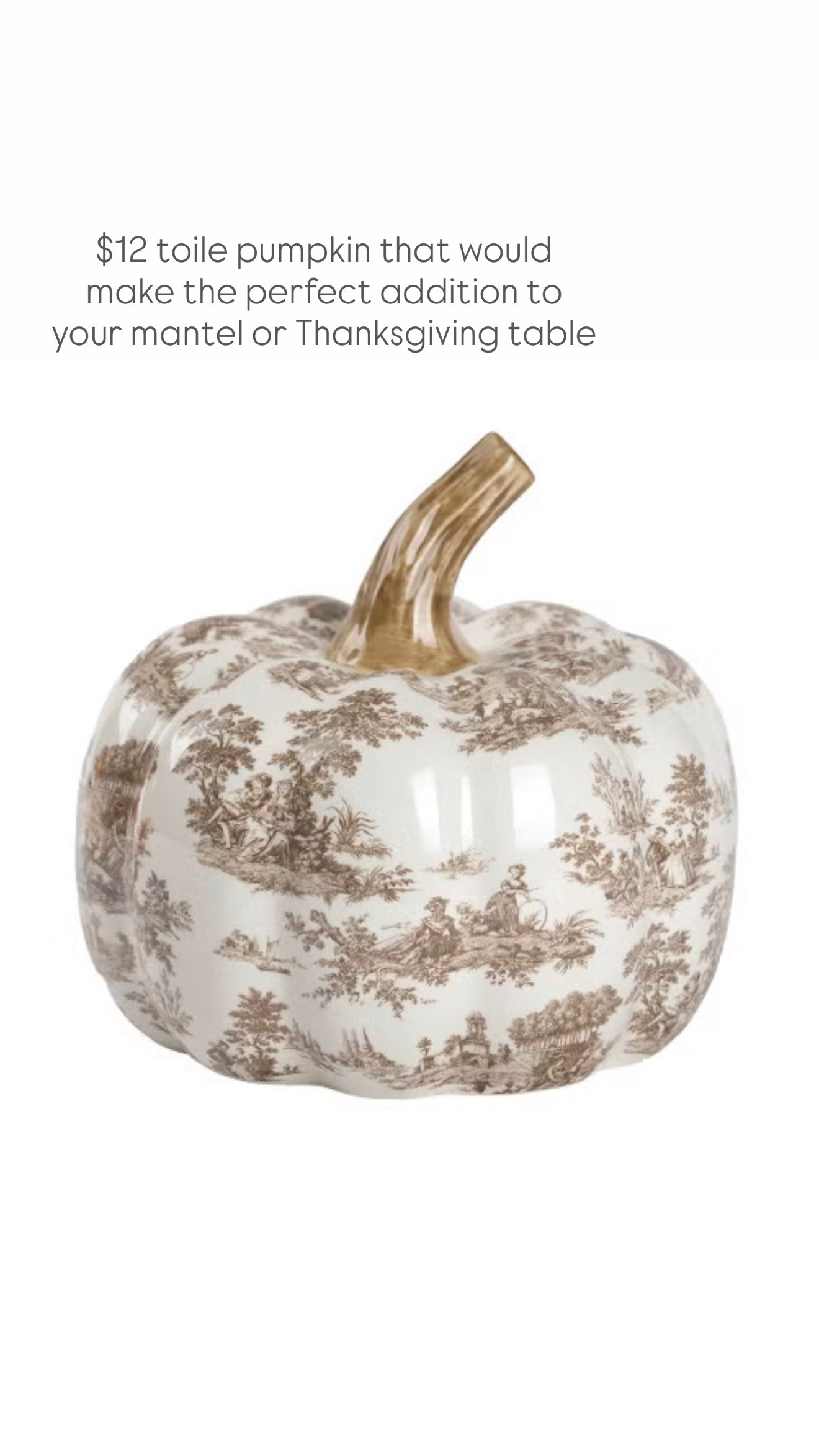 If you love fall as much as I do, you're going to want to check out some of these faux pumpkins! I love to add them on my mantel, Thanksgiving table, and in our entryway. Such an easy way to decorate for fall (and a few of these are on sale at the moment!!) 

 #LTKSeasonal #LTKHome #LTKSaleAlert