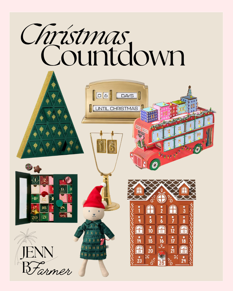 Who doesn't love a countdown to Christmas?! These are great to display around your home and kids' rooms!


countdown to Christmas, advent calendar, Anthropologie, Target home, Christmas calendar  

 #LTKHoliday #LTKSeasonal #LTKHome